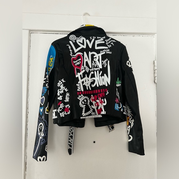 Azalea Wang leather jacket - Picture 2 of 2